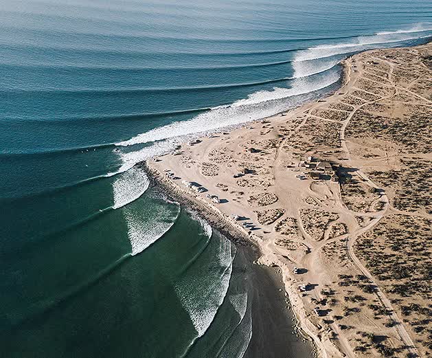 San Juanico, Scorpion Bay · Costa del Pacífico